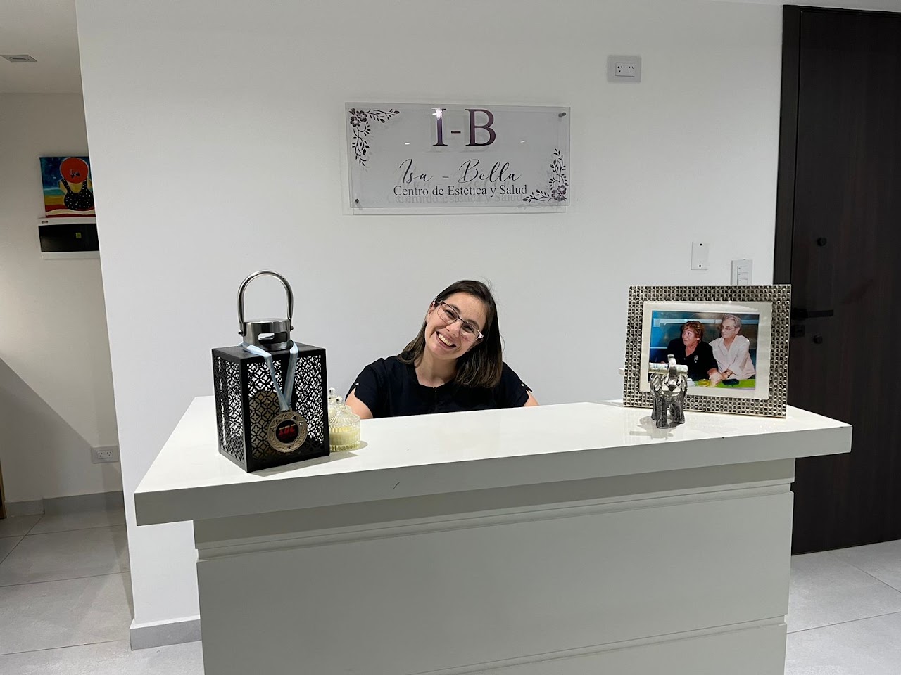 Recepción de Isa-Bella Centro de Estética en Ituzaingó